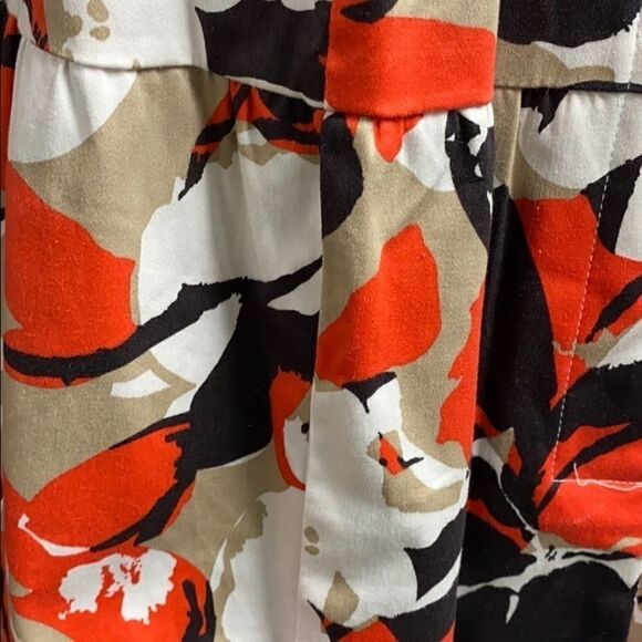 Lane Bryant Beaded Neck Floral 3/4 Sleeve Jacket - Picture 4 of 7